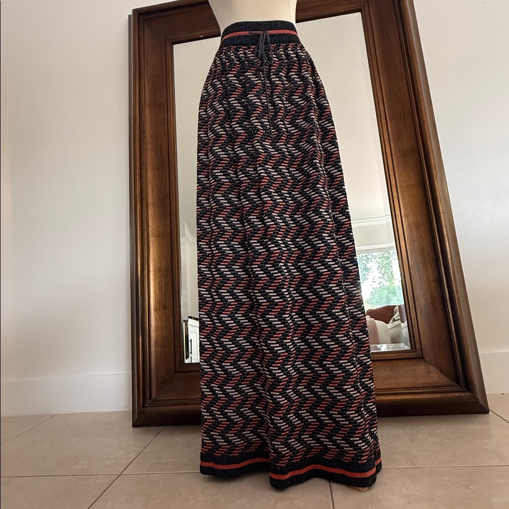 M Missoni Multicolor Geometric Pattern Lurex Knit… - image 6